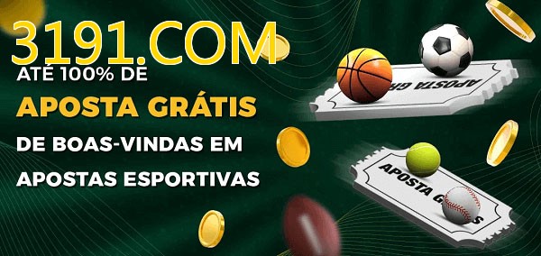 3191.COMbet Ate 100% de Aposta Gratis