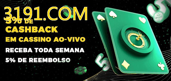 Promoções do cassino ao Vivo 3191.COM